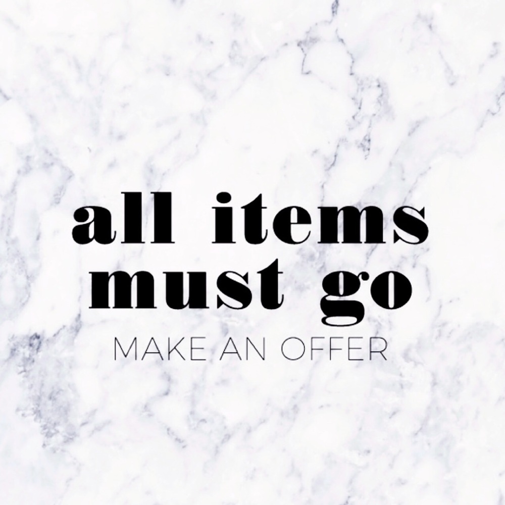 Accepting offers now.